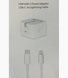 70w USB C to Lightning Cable Adapter