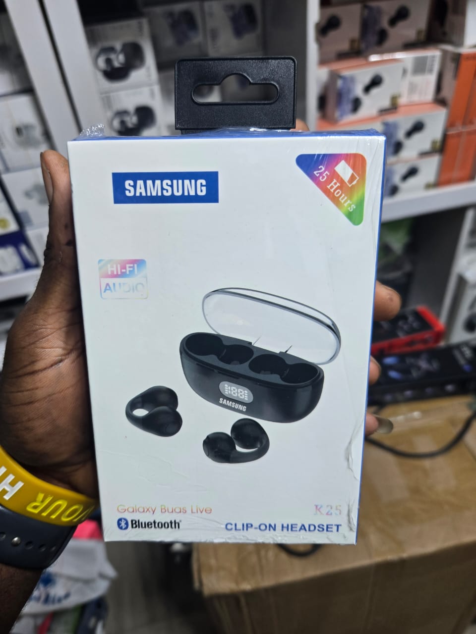Samsung Clip-on Bone Conduction Wireless Bluetooth Earbuds