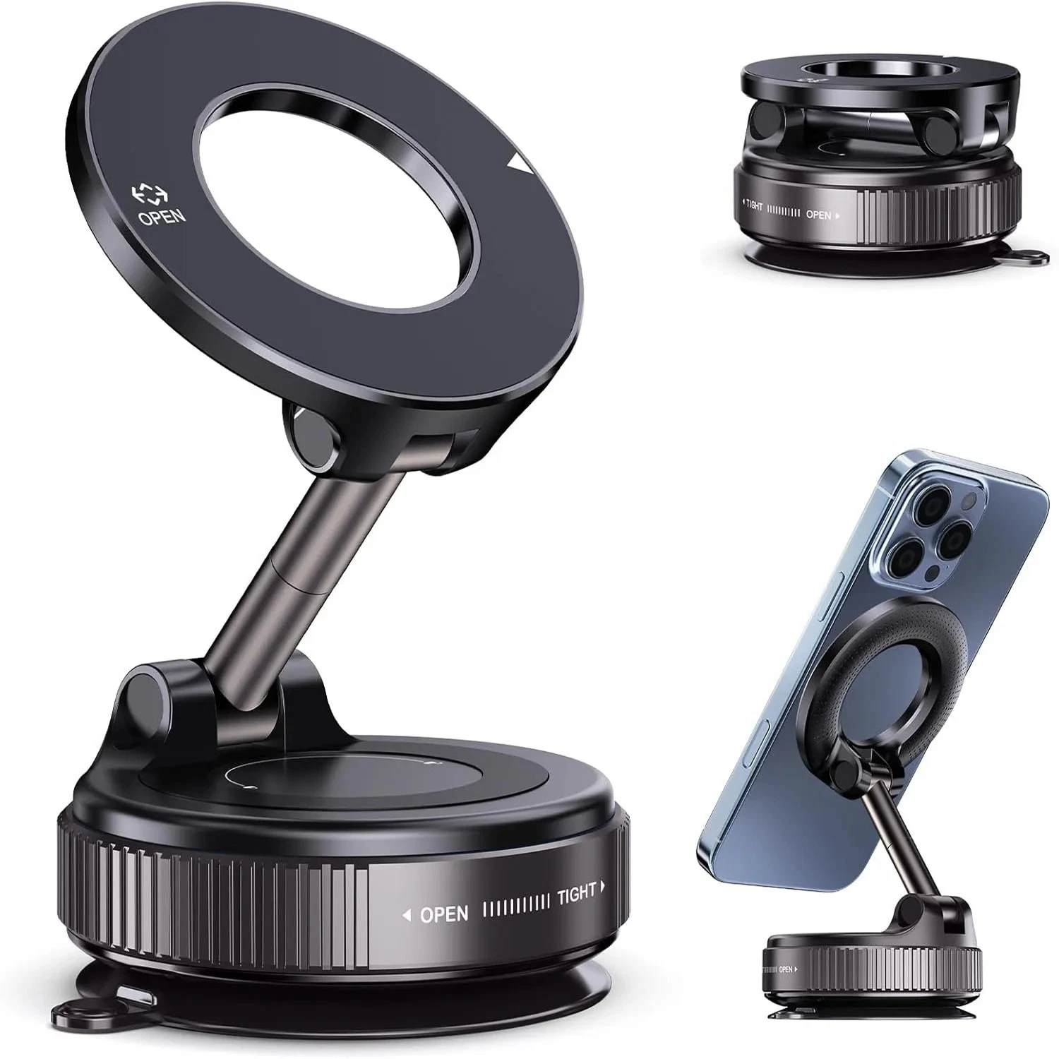 Vacuum Magnetic Phone Holder