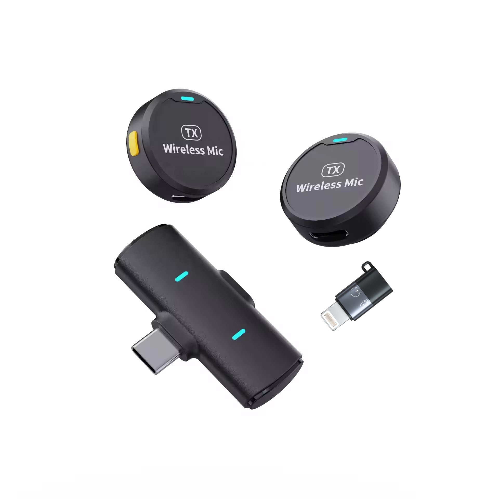 M1 Wireless Button Magnetic Lapel Mic